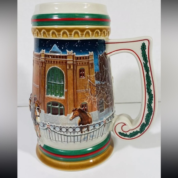 1997 Budweiser Holiday stein - Picture 7 of 15